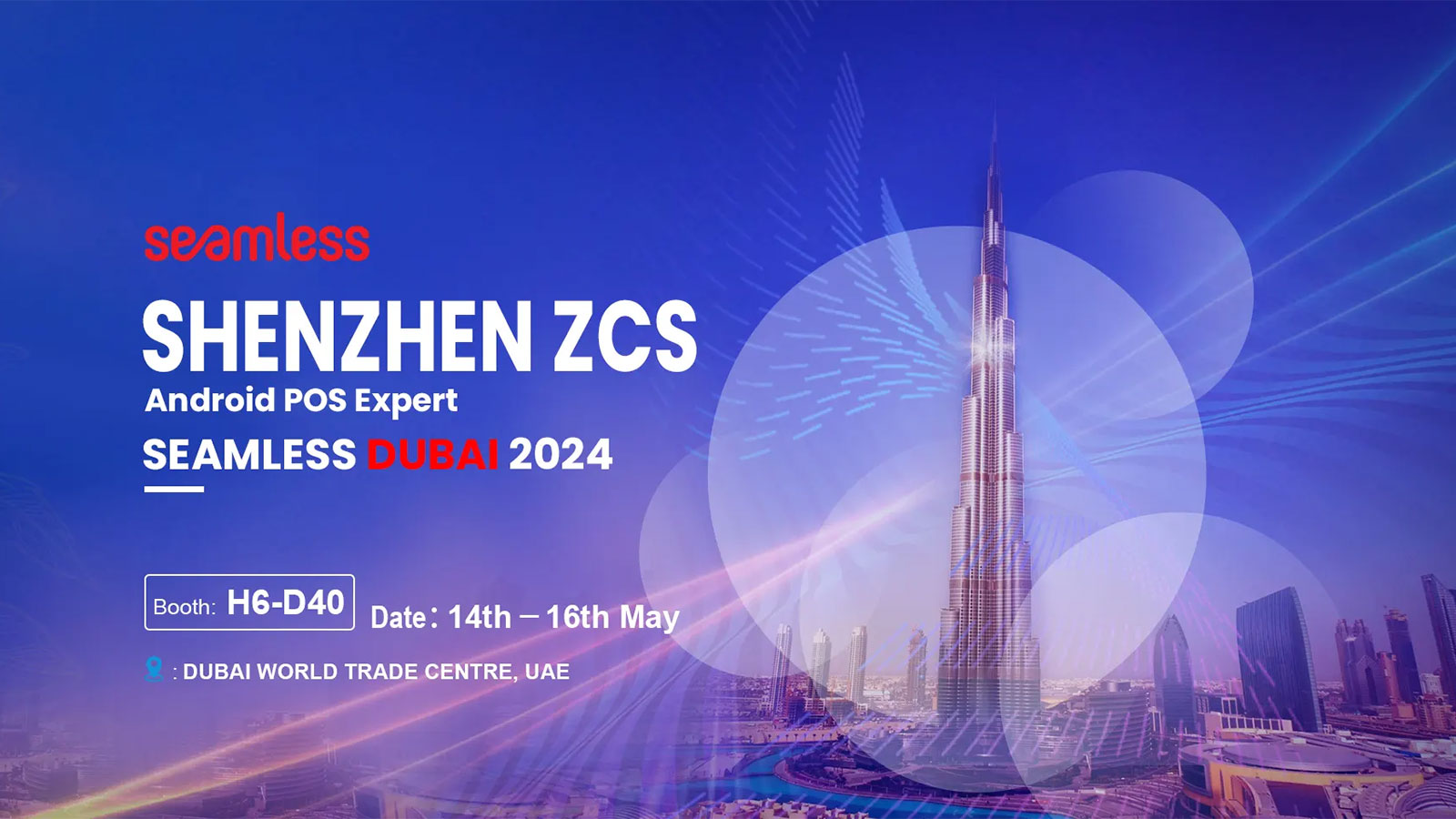 ZCS｜ZCS Dubai Exhibition Invitation May 14th to 16th