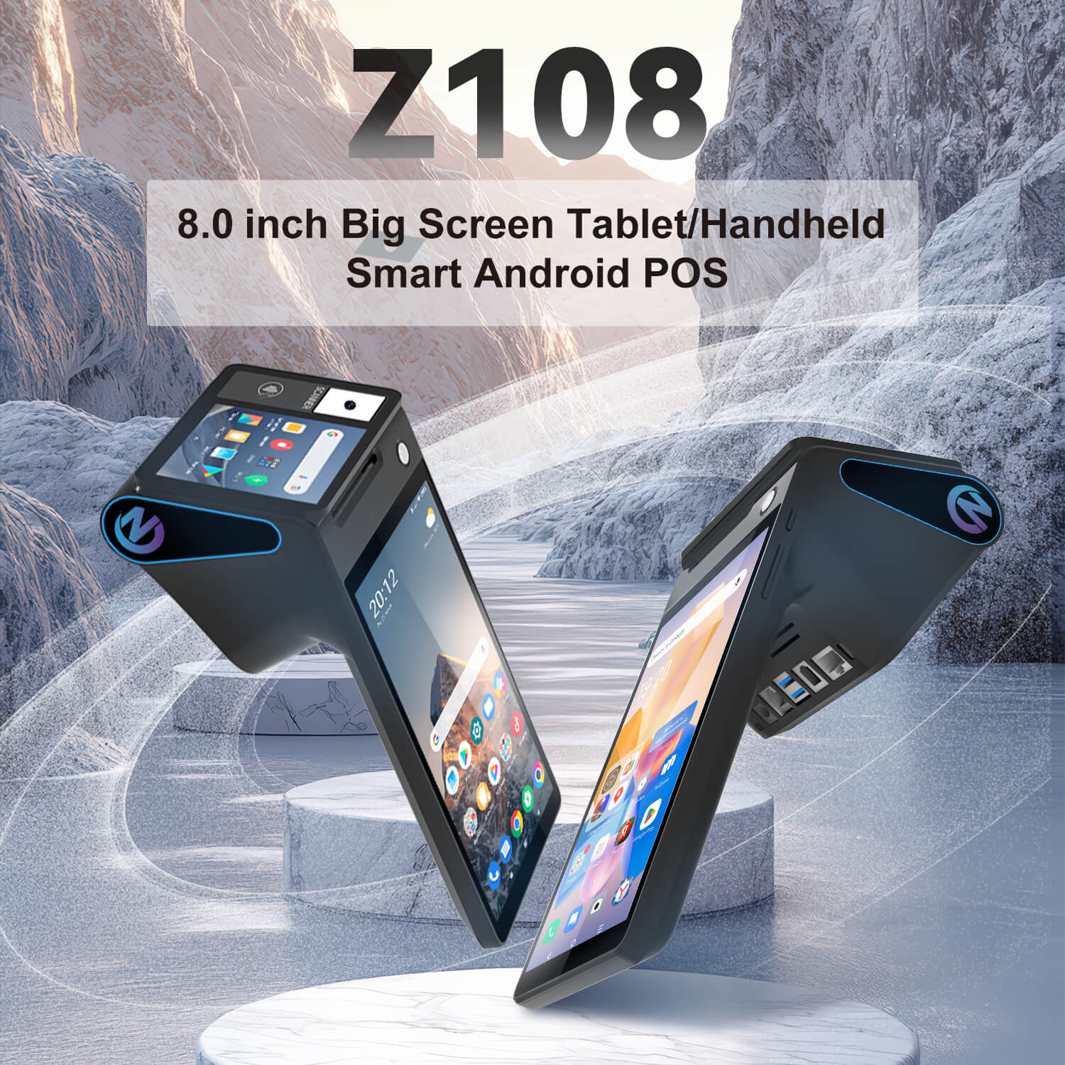 Z108 8inch 2.6'' Tablet Smart Android POS