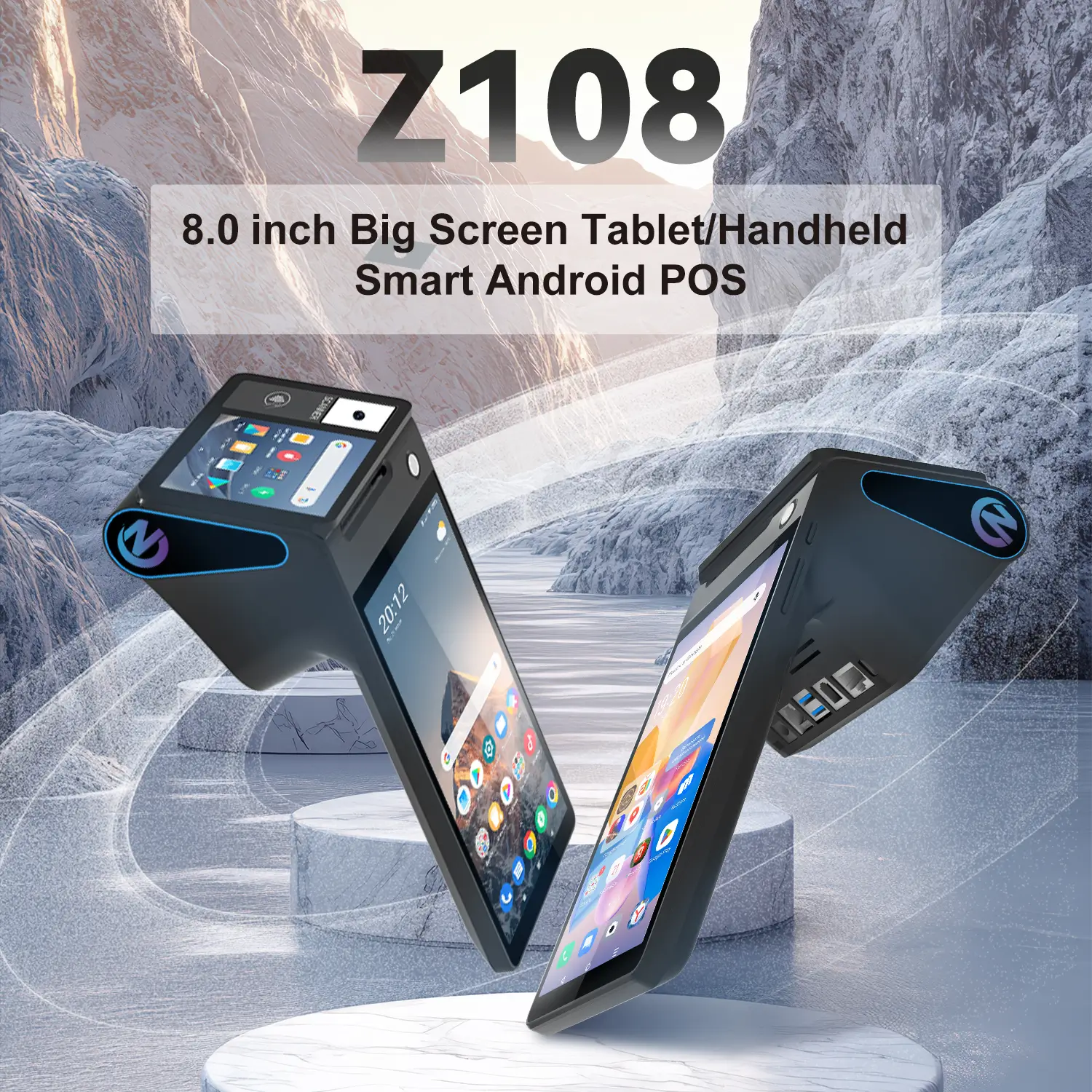 Z108 8inch Desktop/Portable Android POS