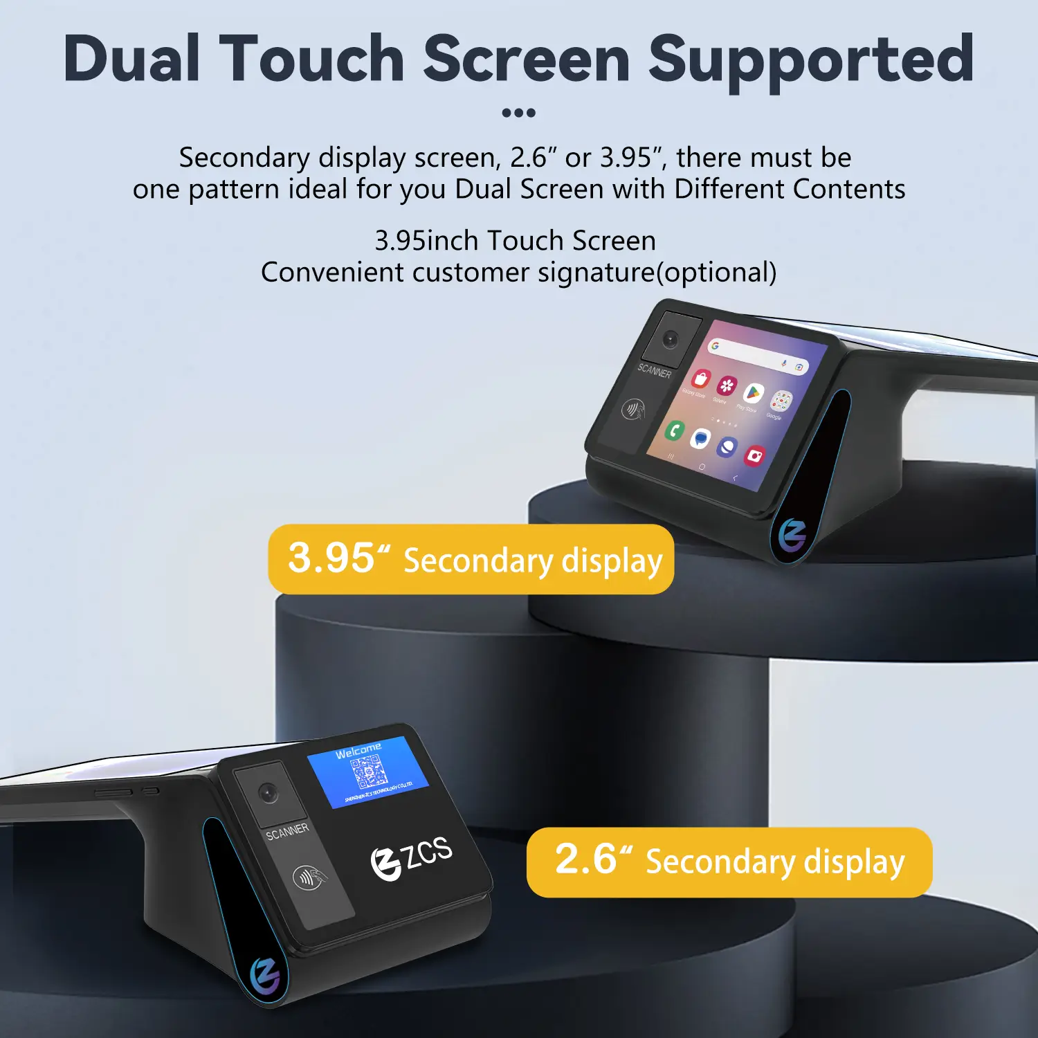 Z108 8inch Desktop/Portable Android POS