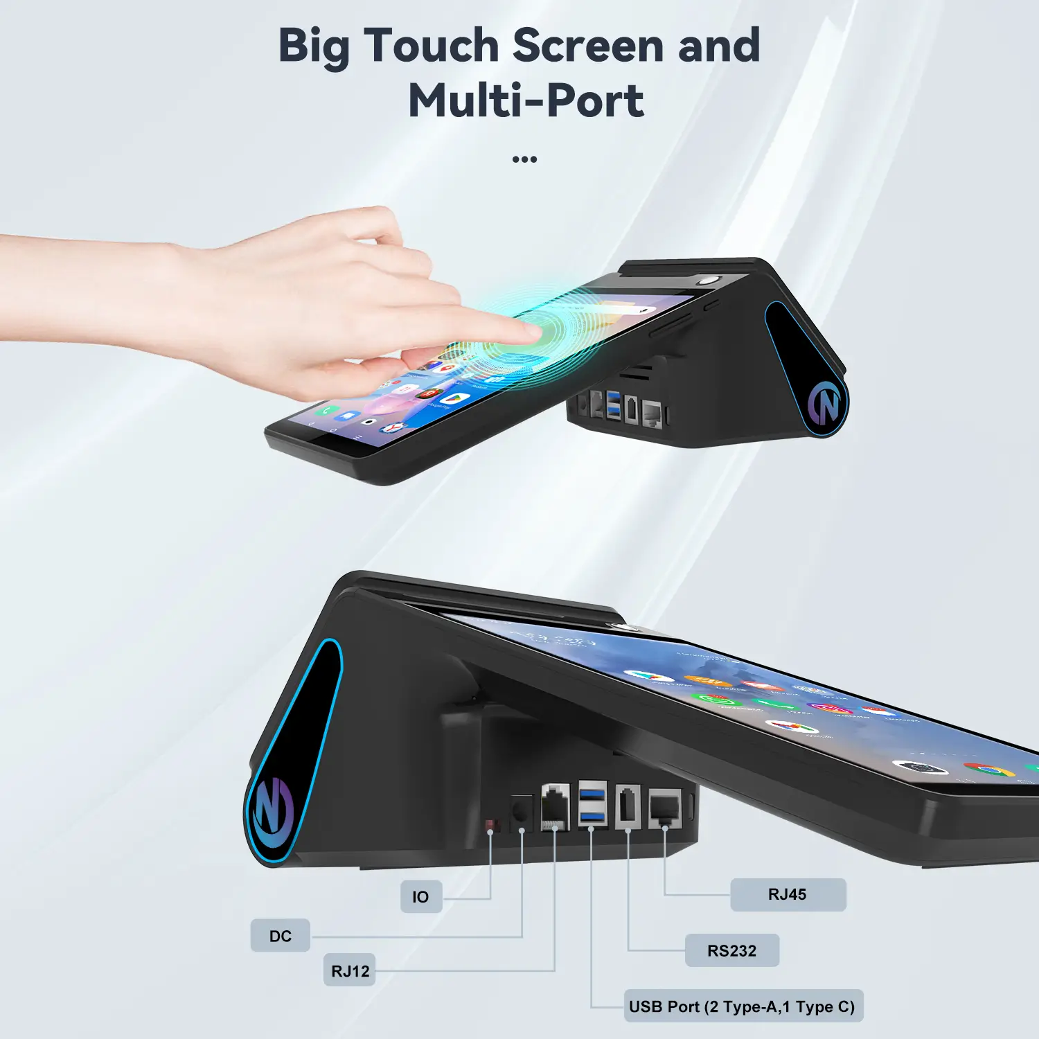 Z108 8inch Desktop/Portable Android POS